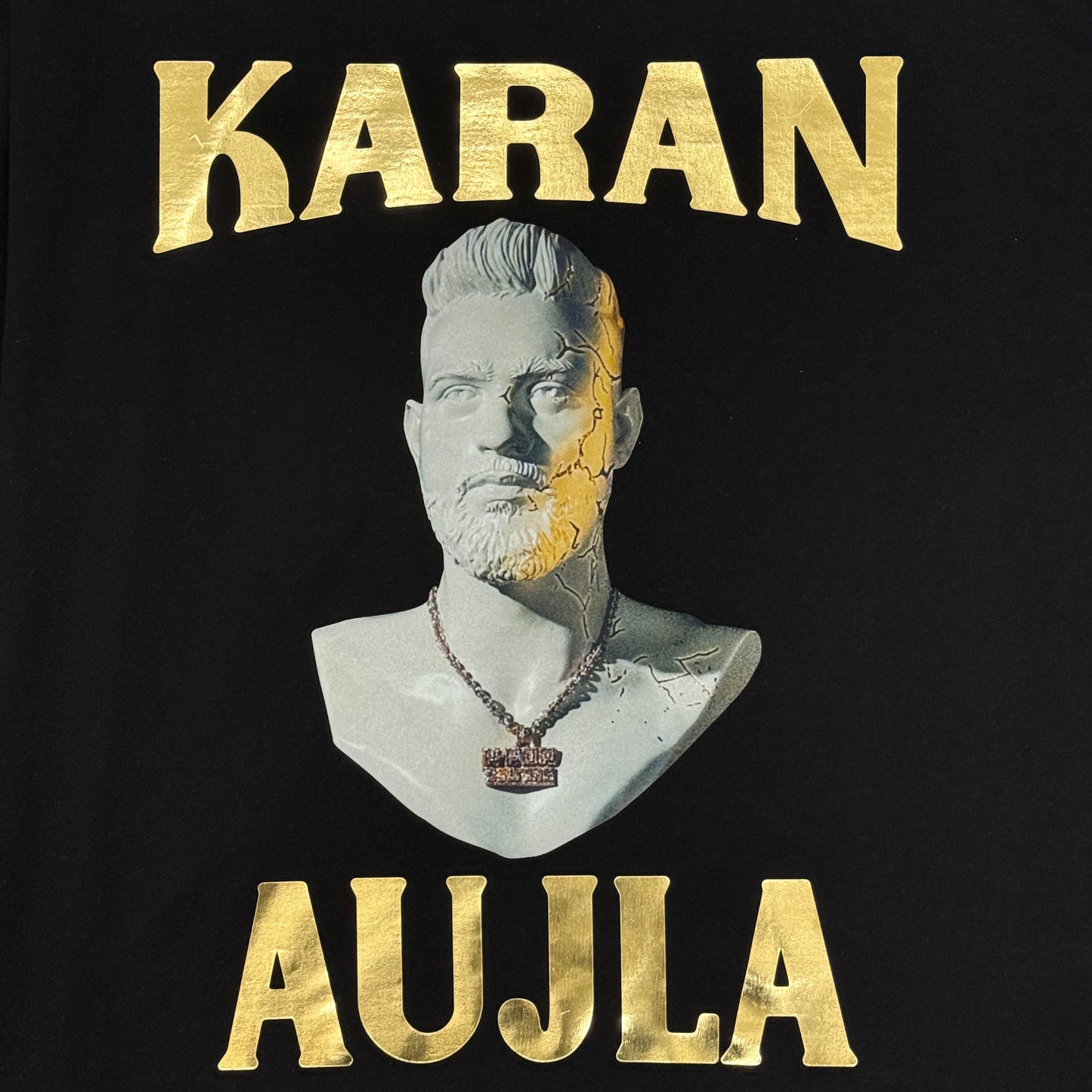 Karan Aujla Limited Edition Gold Tee